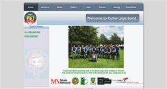 Desktop Screenshot of cullenpipeband.com